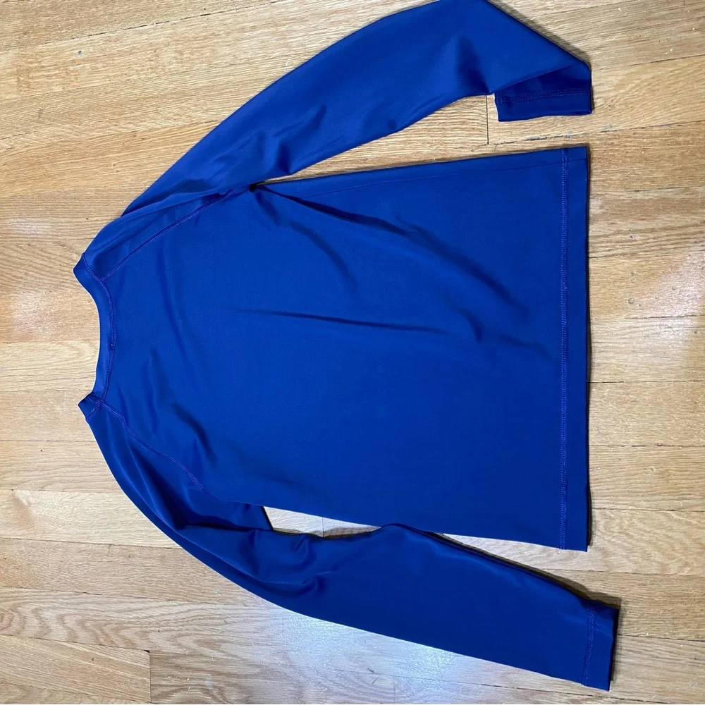 Hanna Andersson Blue Longsleeve Swim Rash Guard US 10